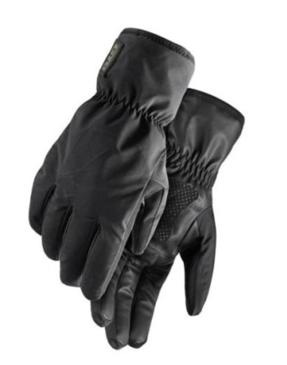 Assos gto ultraz winter thermo rain gloves black series XS