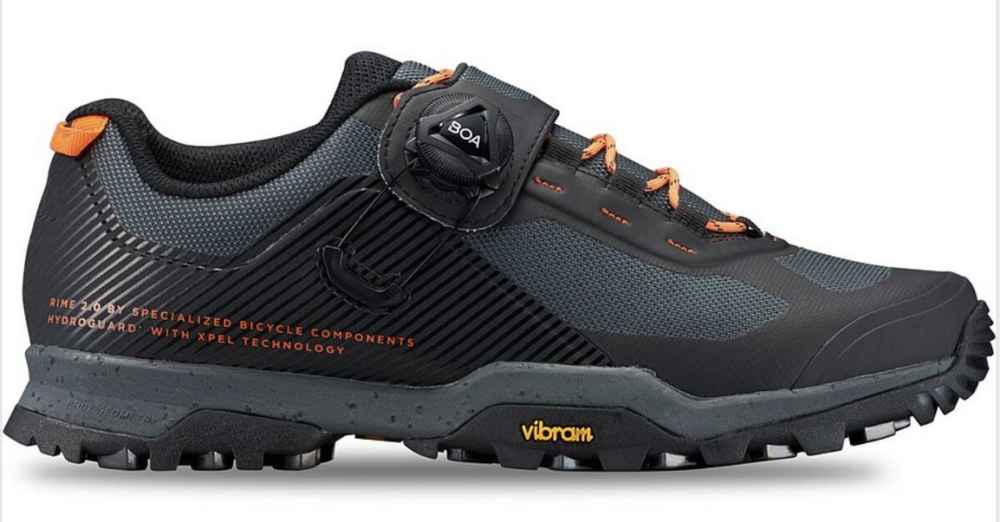 Specialized RIME 2.0 HG MTB SHOE BLK/CSTBTLSHP/BLZ 38