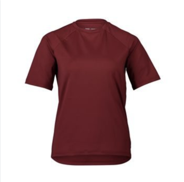 POC w's reform enduro light tee garnet red