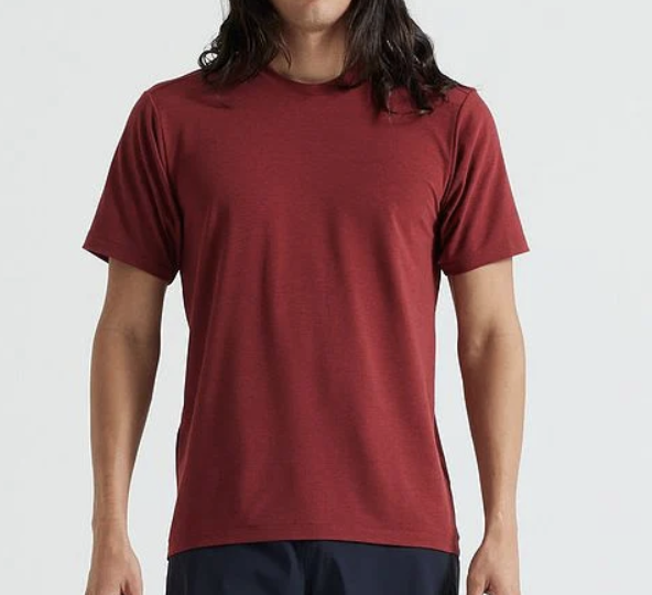 Specialized trail jersey ss men garnet red L