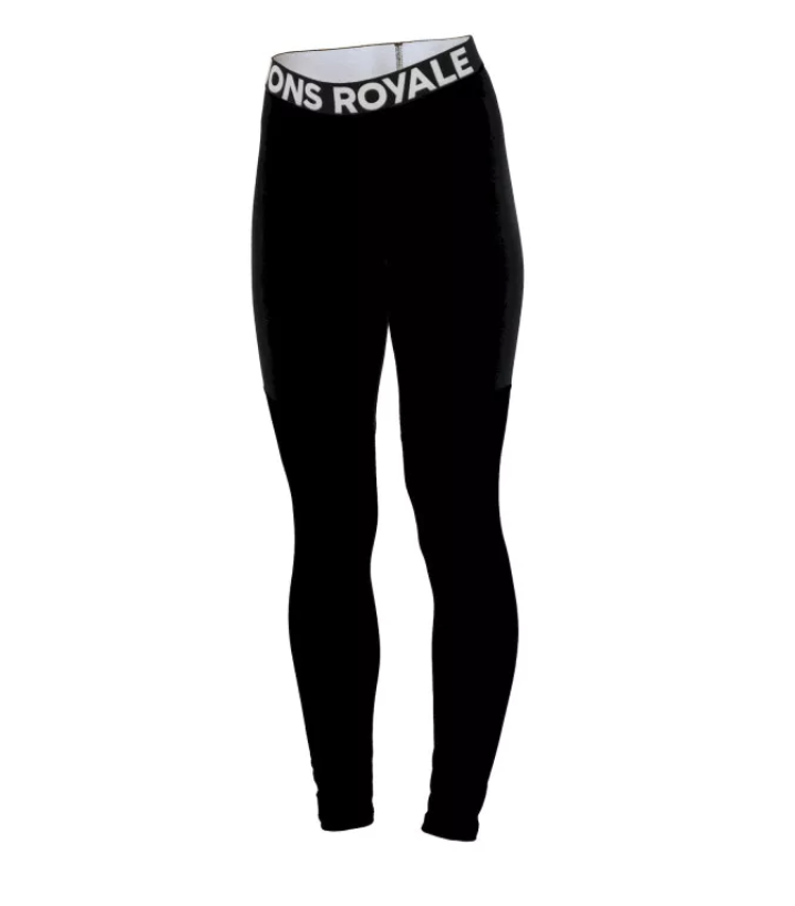 mons royale Womens Cascade Merino Base Layer Legging Large