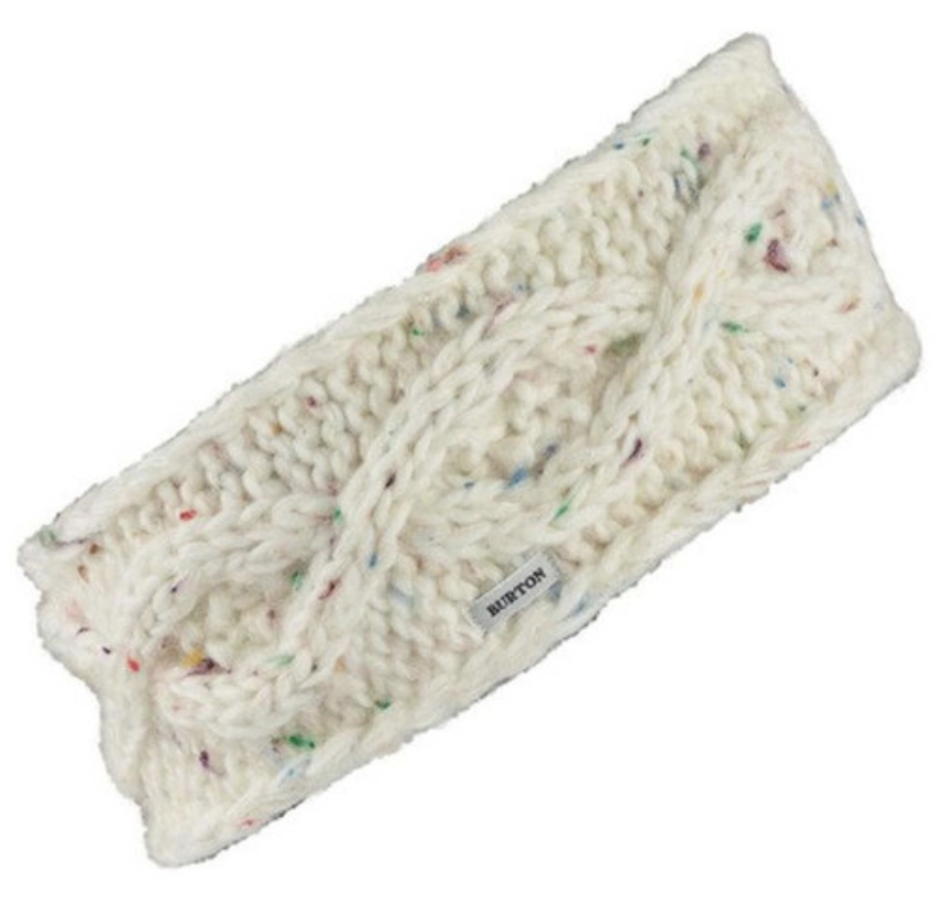 burton chloe headband stout white