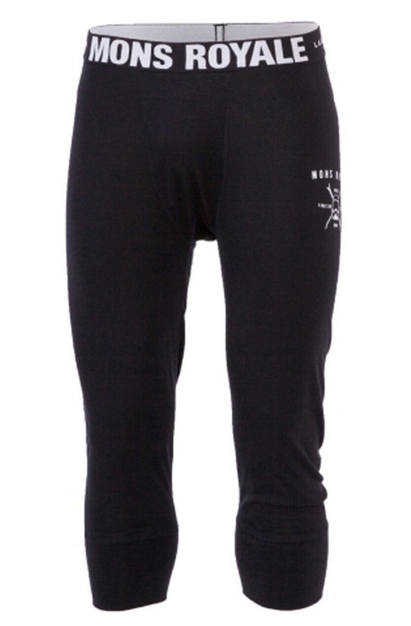 mons royale Boys long john Black 146-156cm