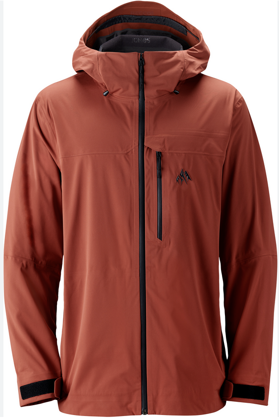 jones Jacket Peak Bagger Obsidian Red - L