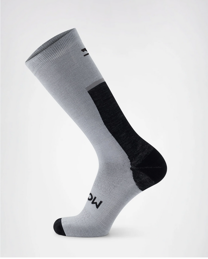 mons royale Pro Lite Snow Socks     Grey Marl - M