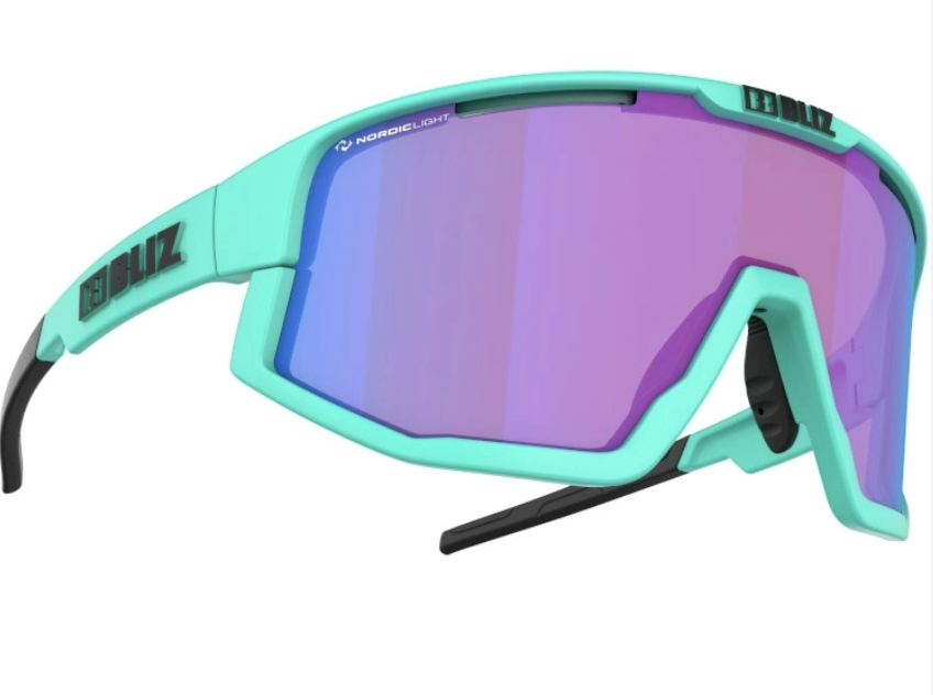 bliz fusion nordic ligh tourquoise frame