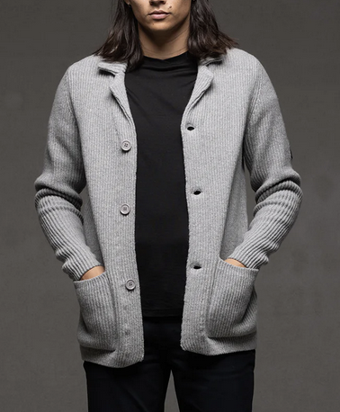 alchemy AEM336 7GG Lambswool Blazer titanium Large