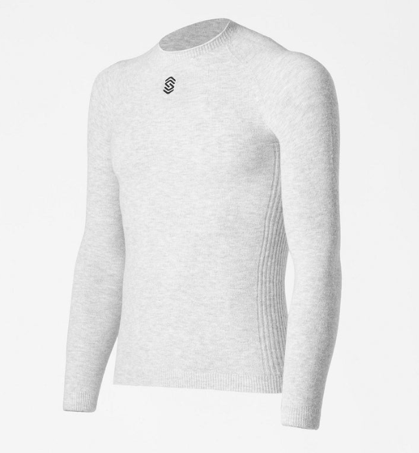 silverskin stay x warm pearl grey sk 003 lnw low neck XL XXL