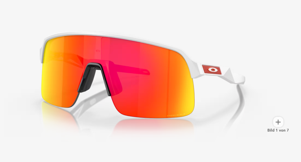 oakley luxottica oakley sutro lite matte white prizm ruby