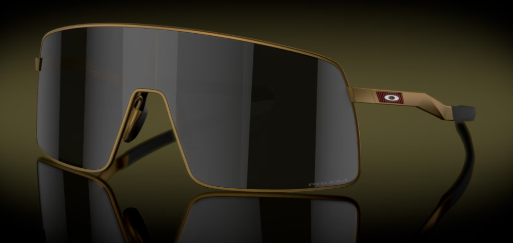 oakley luxottica oakley sutro ti matte gold pirzm black