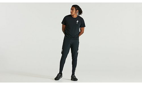 S-logo Tee Ss Men Blk