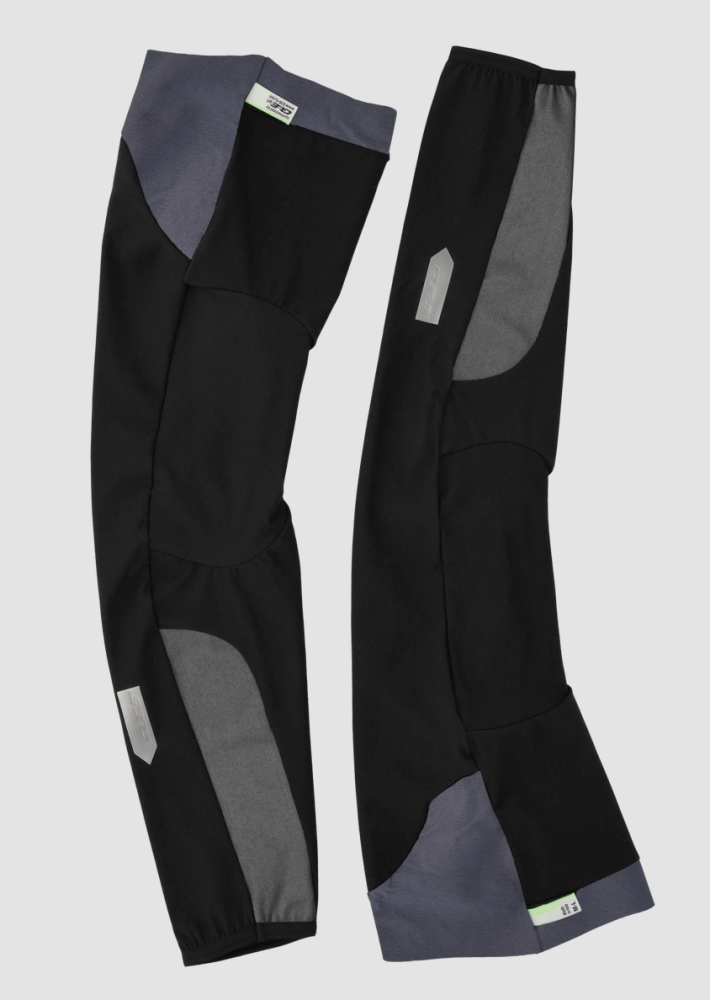 Q36.5 WoolF Leg Warmer Black, M-L