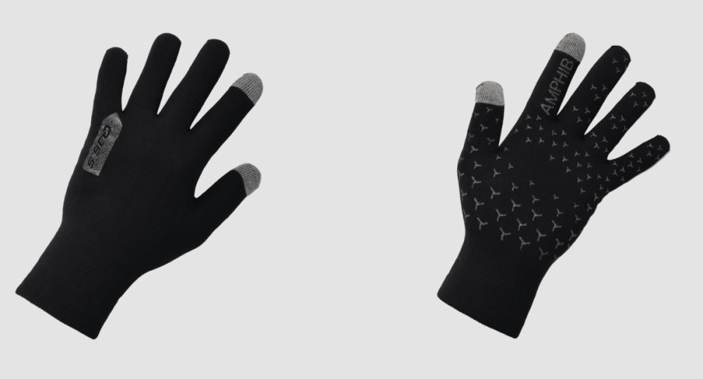 Q36.5 Rain Winter Gloves Fluo Green, XL