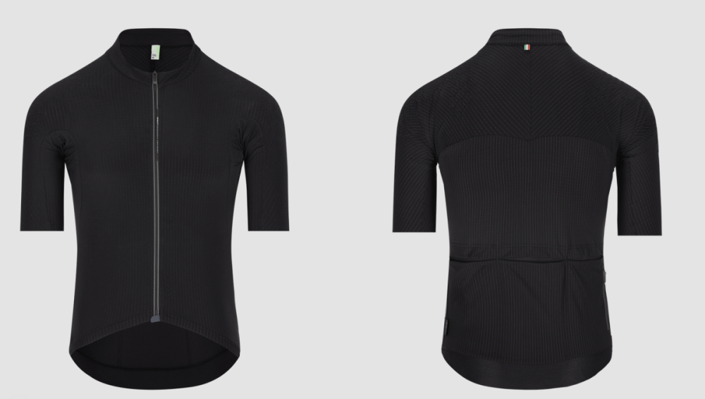 Q36.5 Dottore Grid Skin Jersey Black, L