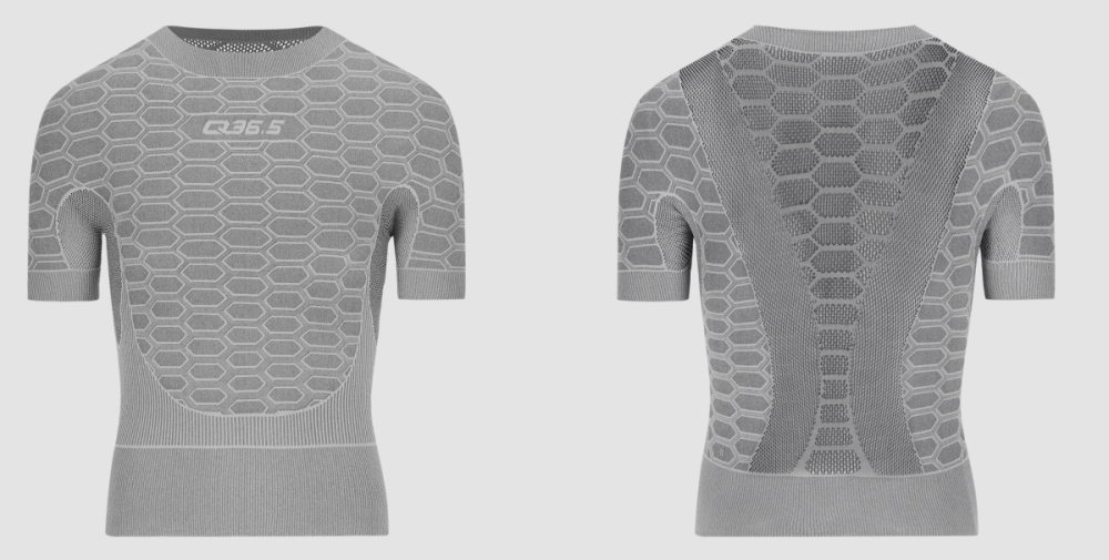 Q36.5 Base Layer 2 short sleeve Ice
