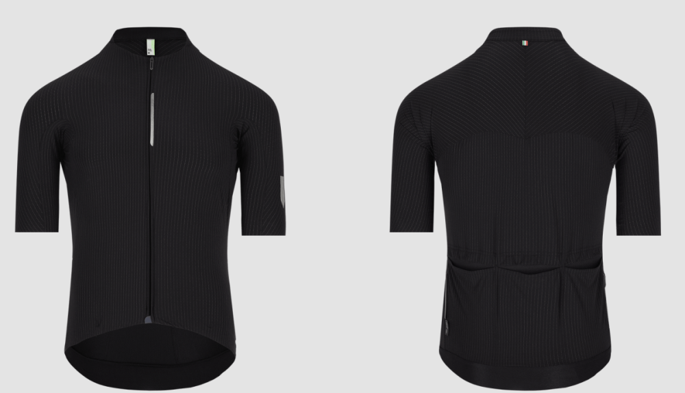 Q36.5 Jersey ShortSleeve Pinstripe PRO Black M
