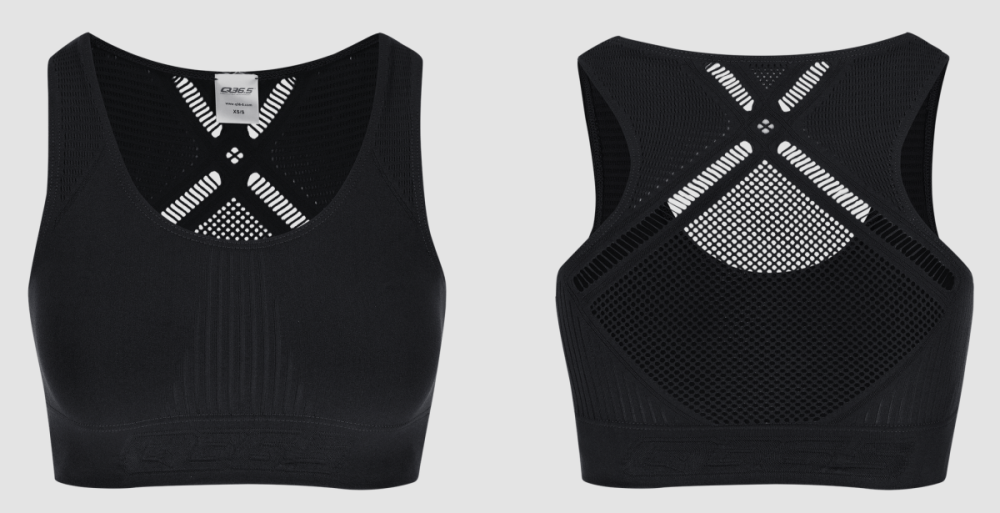 Q36.5 Seamless Bra Black