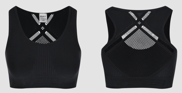 Q36.5 Seamless Bra Black