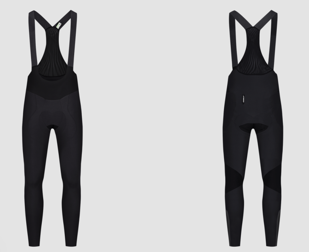 Q36.5 dottore termico bib tights black L