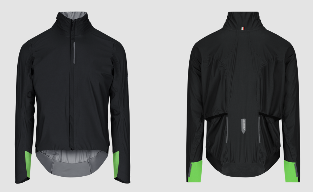 Q36.5 Rain Shell Jacket Black XXL