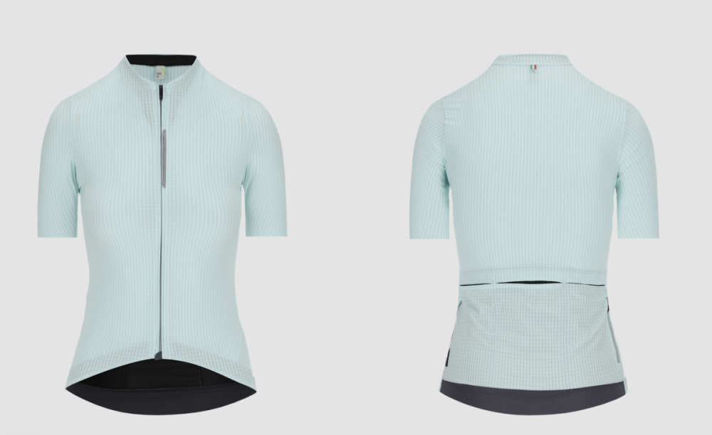 Q36.5 Pinstripe PRO Jersey Women Acquamarina Blue