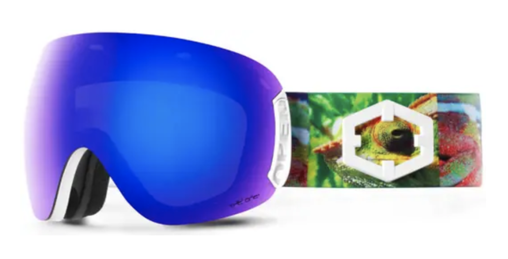 out of Open goggle chameleon blue mci