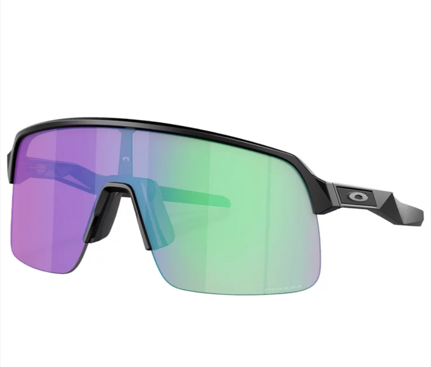 oakley luxottica sutro lite matte black - prizm golf jade