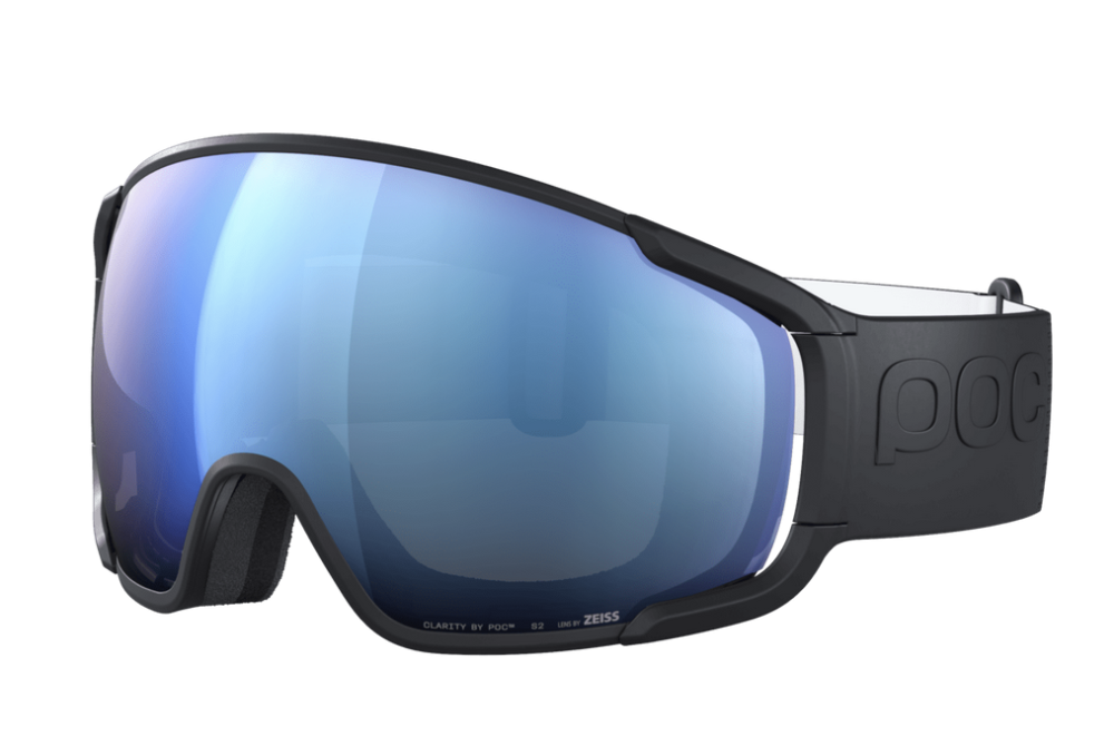 POC Zonula Clarity Goggle Uranium Black - Partly Sunny Blue