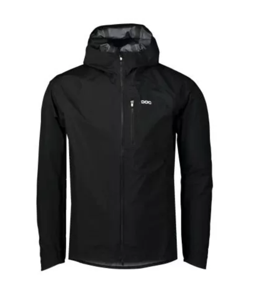 POC motion rain jacket uranium black L