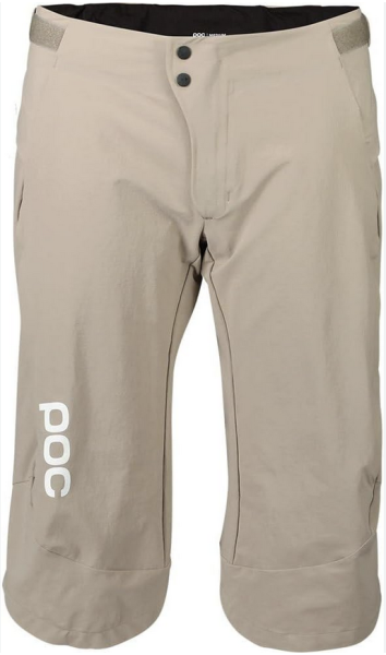 POC w's infinite all-mountain shorts, moonstone grey